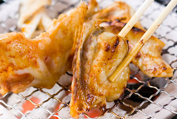 炭火焼きふぐ