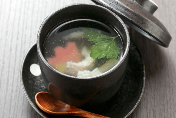 冷し鱧吸い